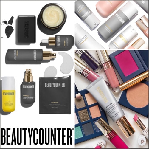 Beautycounter product collage