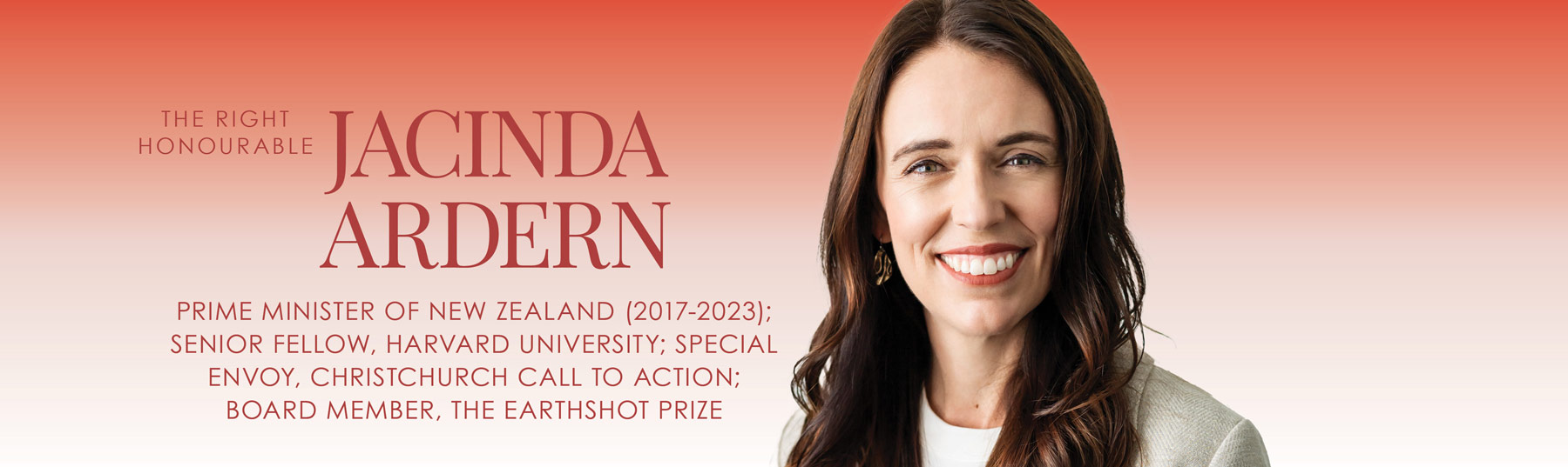 Join The Right Honourable Jacinda Ardern at the Texas Conference for Women this November 16th!