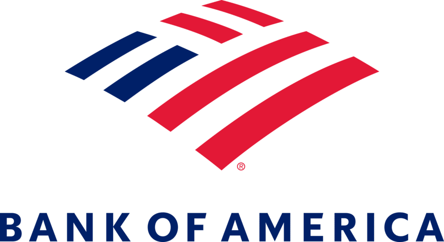 Bank of America logo stacked