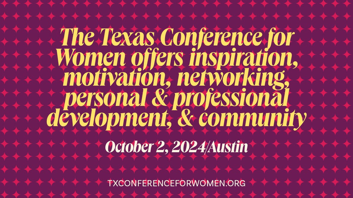2025 Agenda Texas Conference for Women